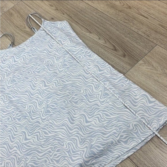 Abercrombie & Fitch Light Blue Dress Size LT - Picture 7 of 9